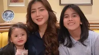 Keseruan Citra dan njay nyalon bareng teh novi