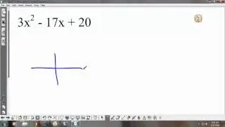 3.27.14 - Algebra I - Factoring Box Method
