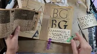 Creating with Vel - House of Books Journal Work