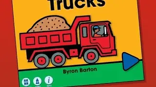Trucks - Byron Barton | Truck Book App for kids