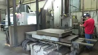 Die-Tech - Lot 135 Wotan Table Type Horizontal Boring Mill