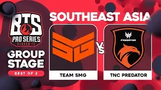 Team SMG vs TNC Game 2 - BTS Pro Series 12 SEA: Groups w/ Robbnroll & Otomo
