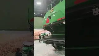 John Deere X9 1100 Combine Harvester #ces #ces2026 #aggressivefun
