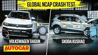 Global NCAP Volkswagen Taigun & Skoda Kushaq crash test rating OUT! | Autocar India