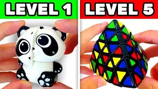I Solved The Easiest To Hardest Rubik's Cubes!