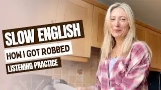 How I Got Robbed in Switzerland | Real Life Story in Slow English