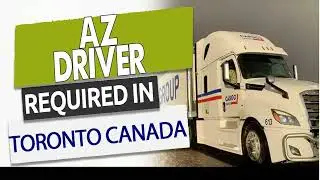AZ  DRIVER REQUIRED IN CANADA| Driver Jobs in Toronto Canada #Torontojobs #jobsinToronto