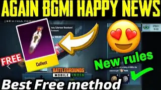 Again Bgmi Happy news | Get free permanent Legendary Hoverboard in C1S3 Season easily | Bgmi