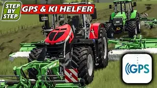 LS25: GPS - Wie gut ist das neue LENKSYSTEM und der KI HELFER | Farming Simulator 25