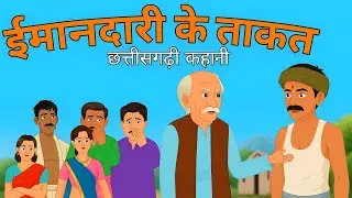 ईमानदारी के ताकत छत्तीसगढ़ी कहानी | emandari ke taakat cg cartoon video | #cgcartoon #cgtoons 