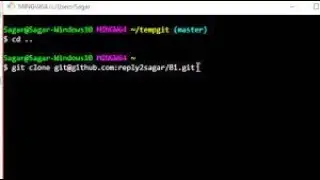 How to clone a repository using Git Bash tool | GitHUB #mackph