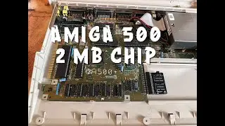 Amiga 500 - 2 mb CHIP Ram