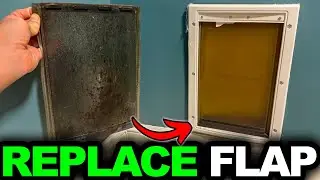 How To Replace Pet Safe Dog Door Flap - Easy Guide