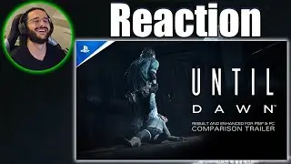 Until Dawn Comparison Trailer Reaction!