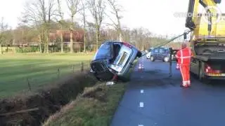 Ongelukken door spekgladde wegen