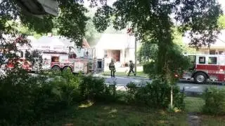 Chambers street RVA house fire