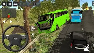 Indonesia Coach bus driving | Euro bus simulator 2025 Android gameplay#1
