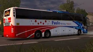 🔴 Paulo Travels [Mumbai to Goa] Driving in Dangerous Ghat Section - ETS2