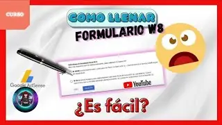 ☺️ COMO llenar informacion FISCAL adsense (2021) 📝| FORMULARIO W-8BEN mexico