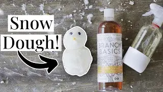 Branch Basics- Glittery Snow Dough Craft