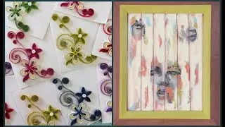 ManosalaObraTv Programa 46 - Transferencia de Imagenes - Chalk Paint - Tarjetas - Quilling