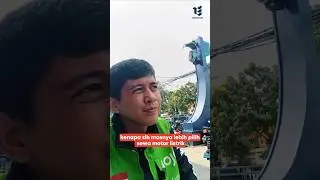 Apa iya pakai motor sendiri buat ngojol lebih enak? Cek tinyurl.com/RentalElectrum-YT #shorts
