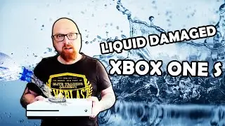 Liquid Damaged Xbox One S.