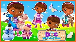 Doc McStuffins Toy Hospital Pet Rescue Games & Baby Animals Makeover Salon - Kids Princess Makeup