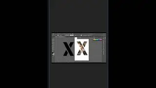letter portrait in illustrator l letter poster design in illustrator | Adobe illustrator tutorial