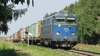 ST45-19 z kontenerowcem na Koloni