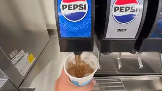 Refills Soda Drinks at Soda Fountain Machine Collection ASMR POV 7-Up Coke Sprite Root Beer