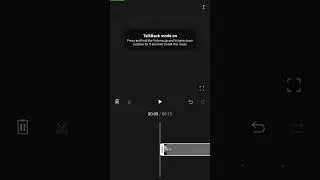 Yt create se kaise video editing Karen for the blind very accessible app