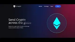 Ethert Demo - A Web 3.0 Cryptocurrency Exchange App using React | Smart Contract |  Solidity & ....