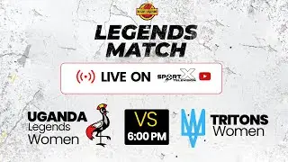 Uganda Legends (Women) VS. Tritons (Women) | Legends Match