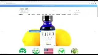 Blue Key CBD: Placing Orders