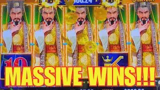 BONUS FEATURE EXTRAVAGANZA Compilation Of Max Bet Slot JACKPOTS And Wins! 