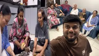 ઘર ની મહિલાઓ ને આનંદ એ શ્રાવણ માસ ના પારણા કરાવ્યા 😀 | Anand Sata Vlog 634