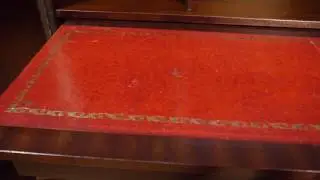 Military Campaign Style Metamorphic Writing Cabinet Desk