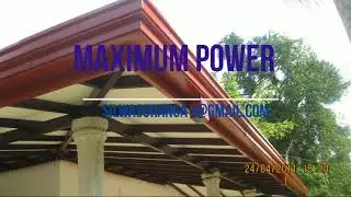 finishing  iron  roof....