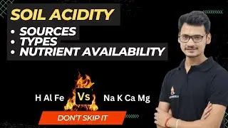 Soil Acidity | AAO | IBPS AFO | ADO | Other Agriculture Exams