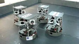 Tight Satellite Formation Flying, 4 Satellites