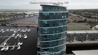Chatham Maritime Marina - Drone Flyover