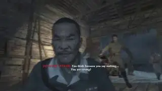 CoD World at War Mission 1 (Semper Fi) Pvt Miller gets rescued from the Japanese torture