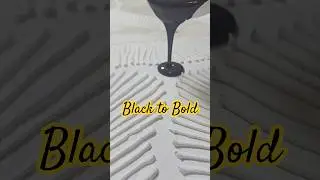 Satisfying Textured Art on Canvas #texturedart #art #shorts