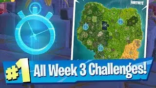 Fortnite SEASON 6 WEEK 3 Challenges Guide (Timed Trial Locations)