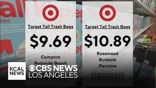 Why are prices higher at different Target stores?