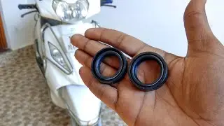 Suspension oil seal change