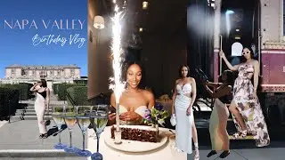 NAPA VLOG | BIRTHDAY DINNER AT FRENCH LAUNDRY | WINE TRAIN | SABRAGE AT DOMAINE CARNEROS | MELRWHITE