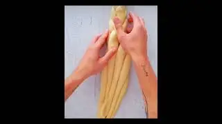swiss zopf | how to plait the bread #zopf #z&ouml;pfe
