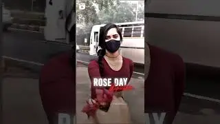 Happy Rose 🌹 Day #prank #youtubeshorts #shorts